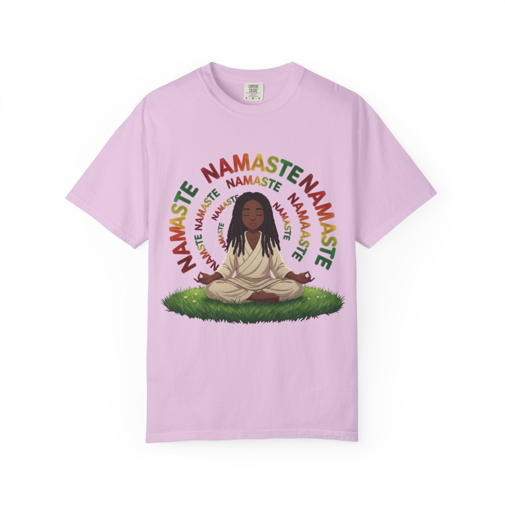 Namaste Meditation T-Shirt — Peaceful Yoga Graphic Tee
