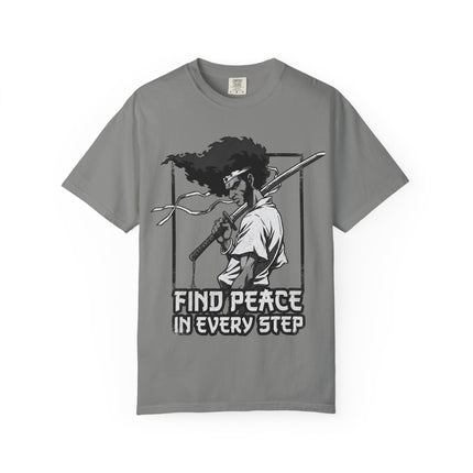 Afro samurai peace T-shirt