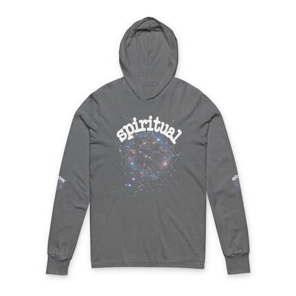 Celestial spiritual Hooded Long Sleeve Tee