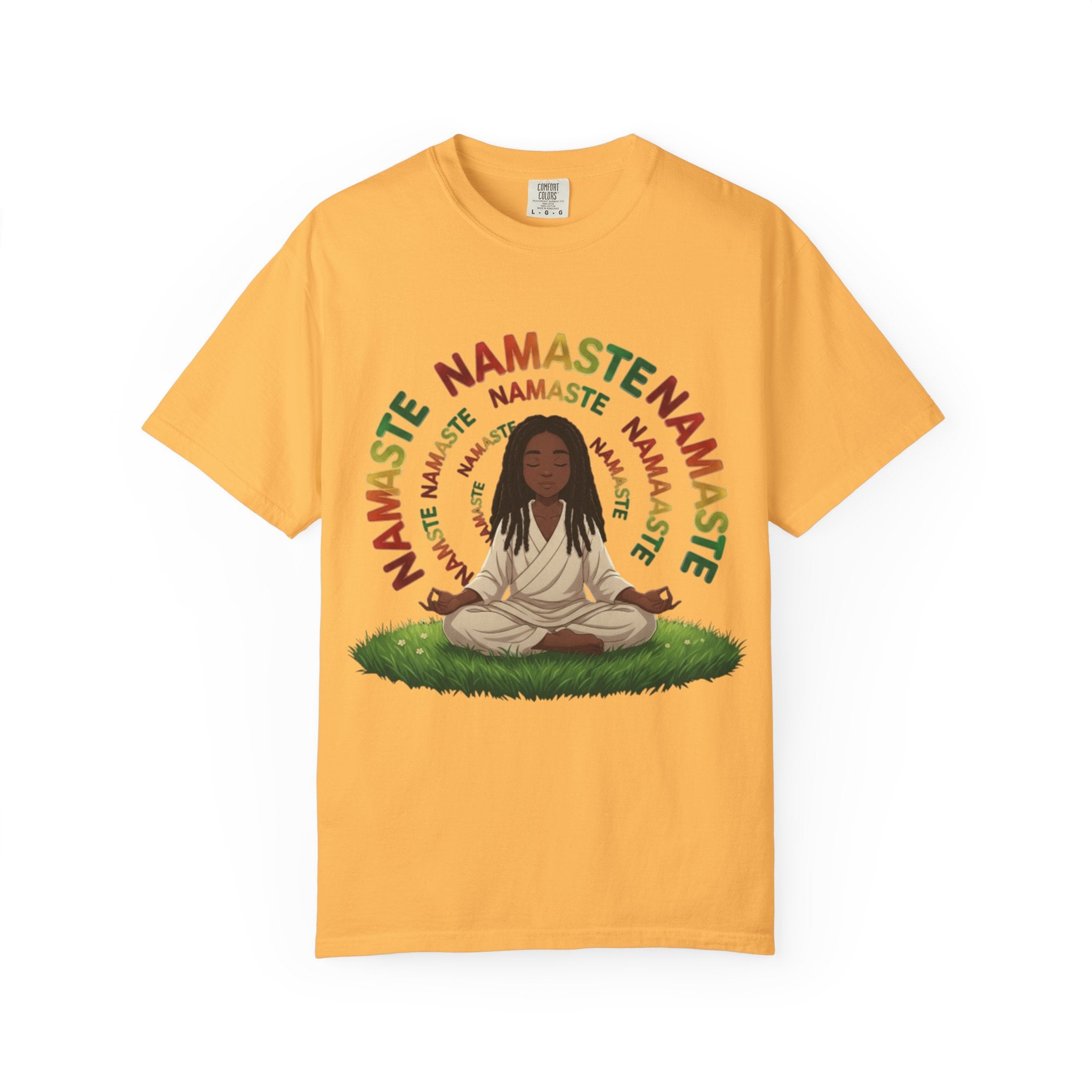 Namaste Meditation T-Shirt — Peaceful Yoga Graphic Tee