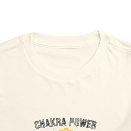 Chakra Power Toddler Tee — Colorful Kids Chakra Energy Shirt