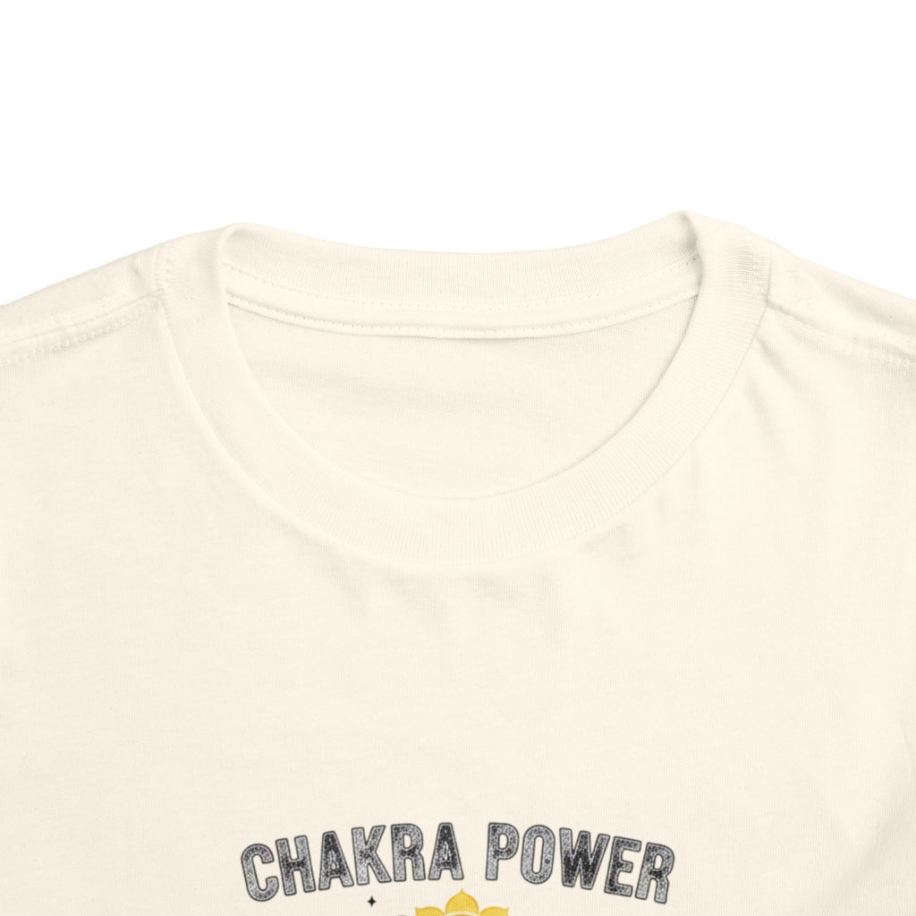 Chakra Power Toddler Tee — Colorful Kids Chakra Energy Shirt