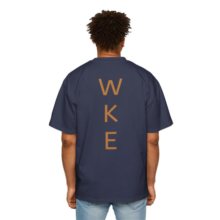 Wkewrld jersey Themed Oversized Tee — Graphic Money Face Men's Shirt