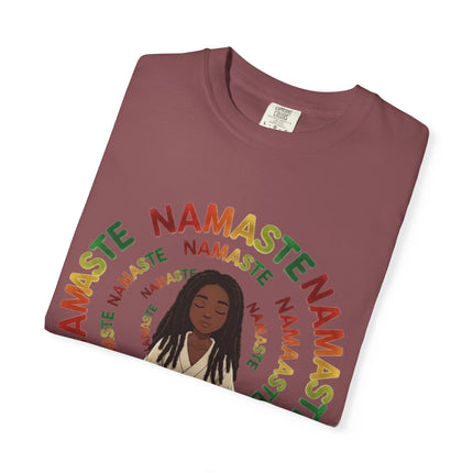 Namaste Meditation T-Shirt — Peaceful Yoga Graphic Tee
