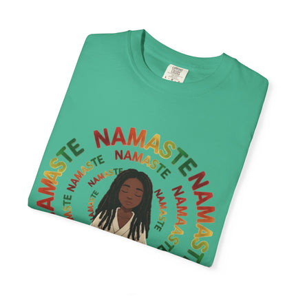 Namaste Meditation T-Shirt — Peaceful Yoga Graphic Tee