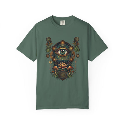 Geometric Eye Themed T-Shirt