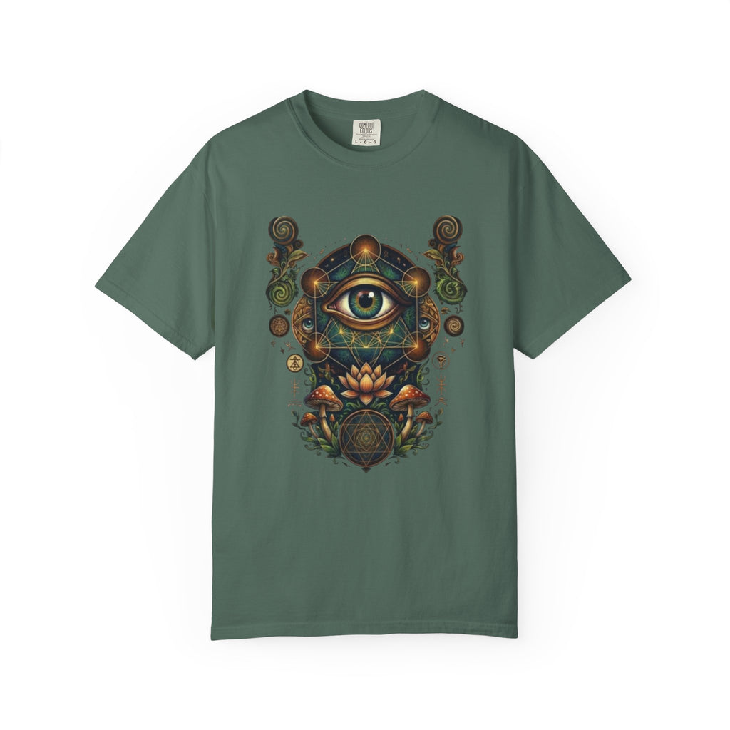 Geometric Eye Themed T-Shirt
