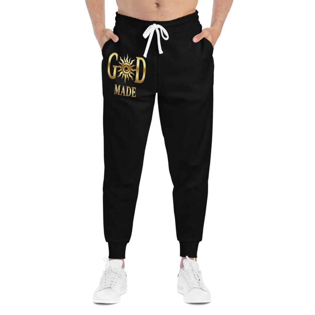 God Made Athletic Joggers — Inspirational Christian Sweatpants