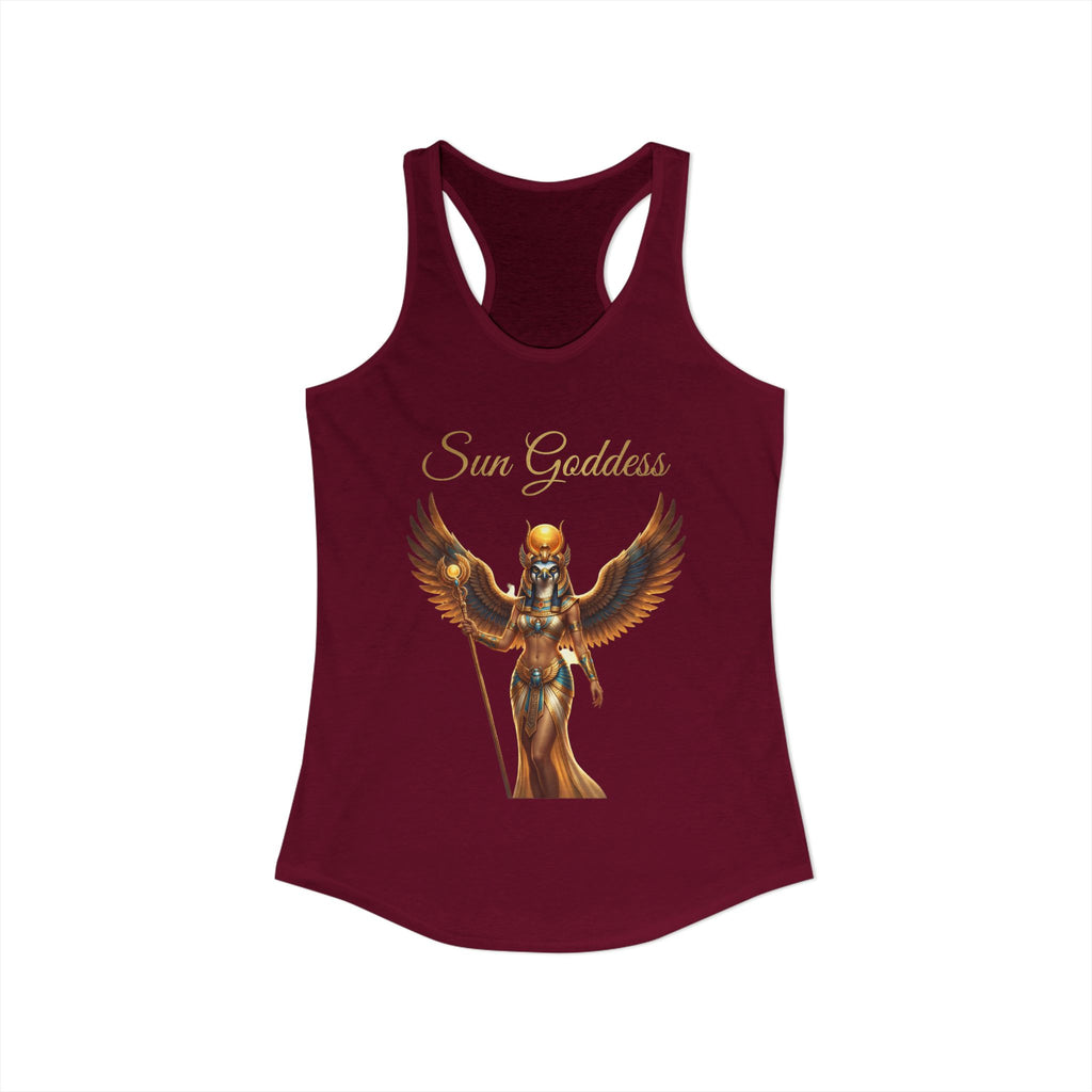 sun Goddess Racerback Tank