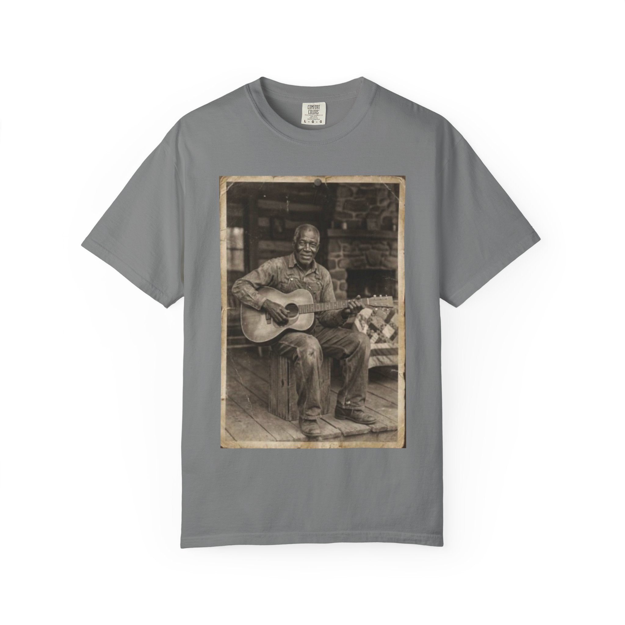 Rustic Guitar Themed T-Shirt