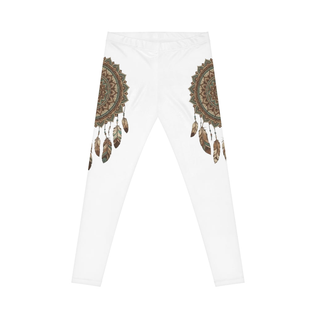 Boho Dreamcatcher Leggings — Women's Casual Yoga & Everyday AOP Leggings