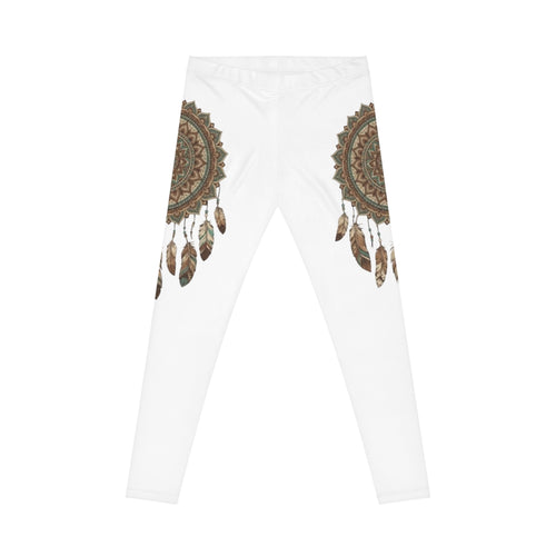 Boho Dreamcatcher Leggings — Women's Casual Yoga & Everyday AOP Leggings