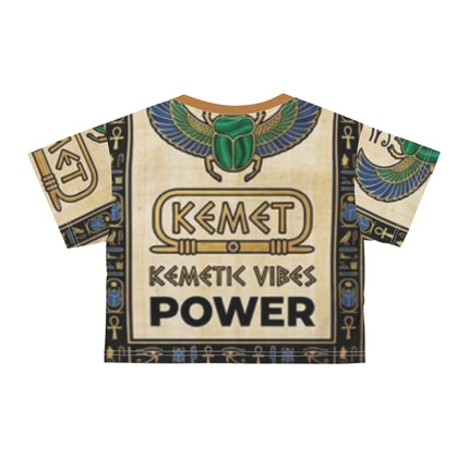 Kemet Themed Crop Tee