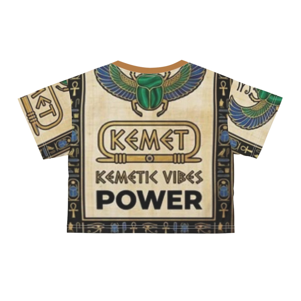 Kemet Themed Crop Tee