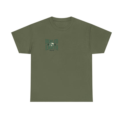 Healed Earth Tee — Small Chest Eco Graphic T‑Shirt
