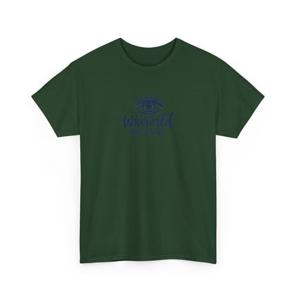Eye Logo T‑Shirt — Wkewrld "Heal & Evolve" Graphic Tee