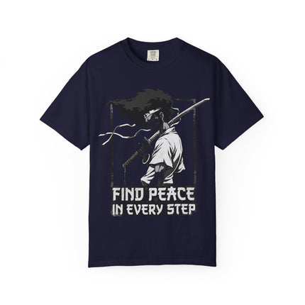 Afro samurai peace T-shirt