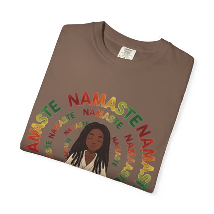 Namaste Meditation T-Shirt — Peaceful Yoga Graphic Tee