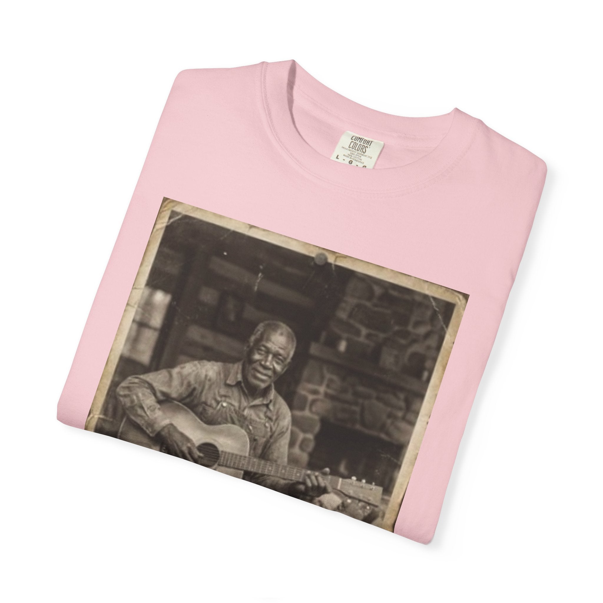 Rustic Guitar Themed T-Shirt