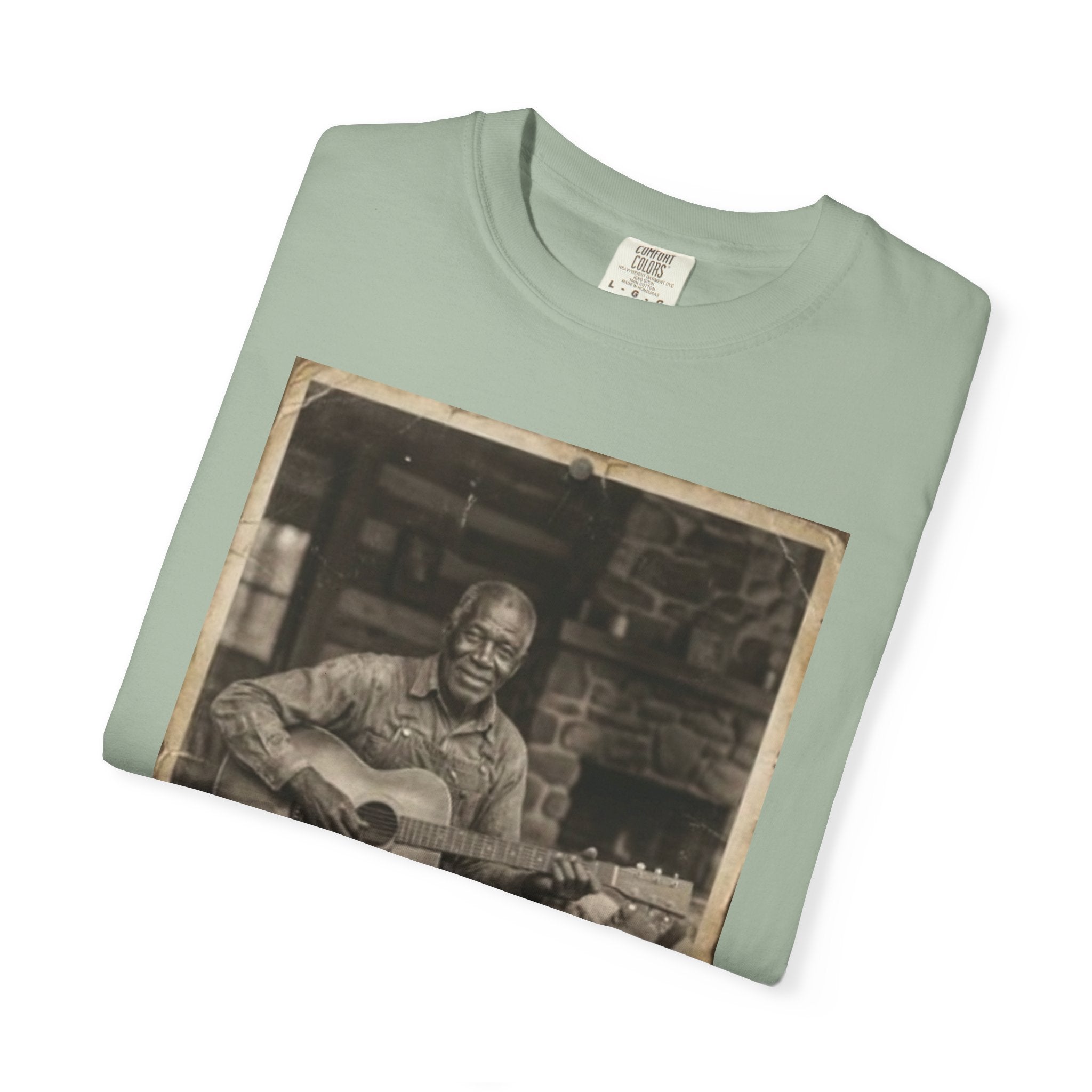 Rustic Guitar Themed T-Shirt