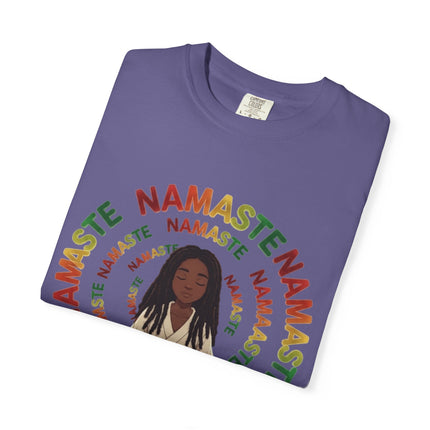 Namaste Meditation T-Shirt — Peaceful Yoga Graphic Tee