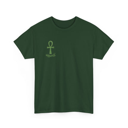 Rooted in Nile T-Shirt — Egyptian Ankh Plant Vibe Tee
