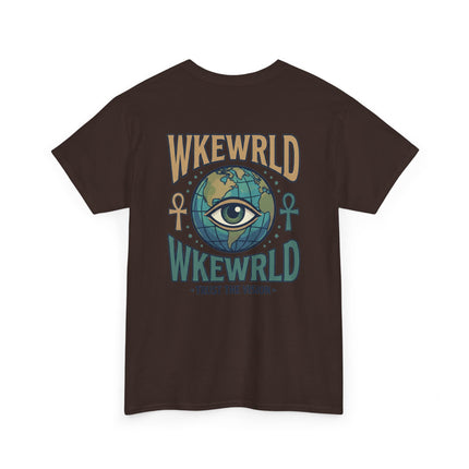WKEWRLD Graphic Tee — Eye Over Globe "Trust The Vision" Shirt