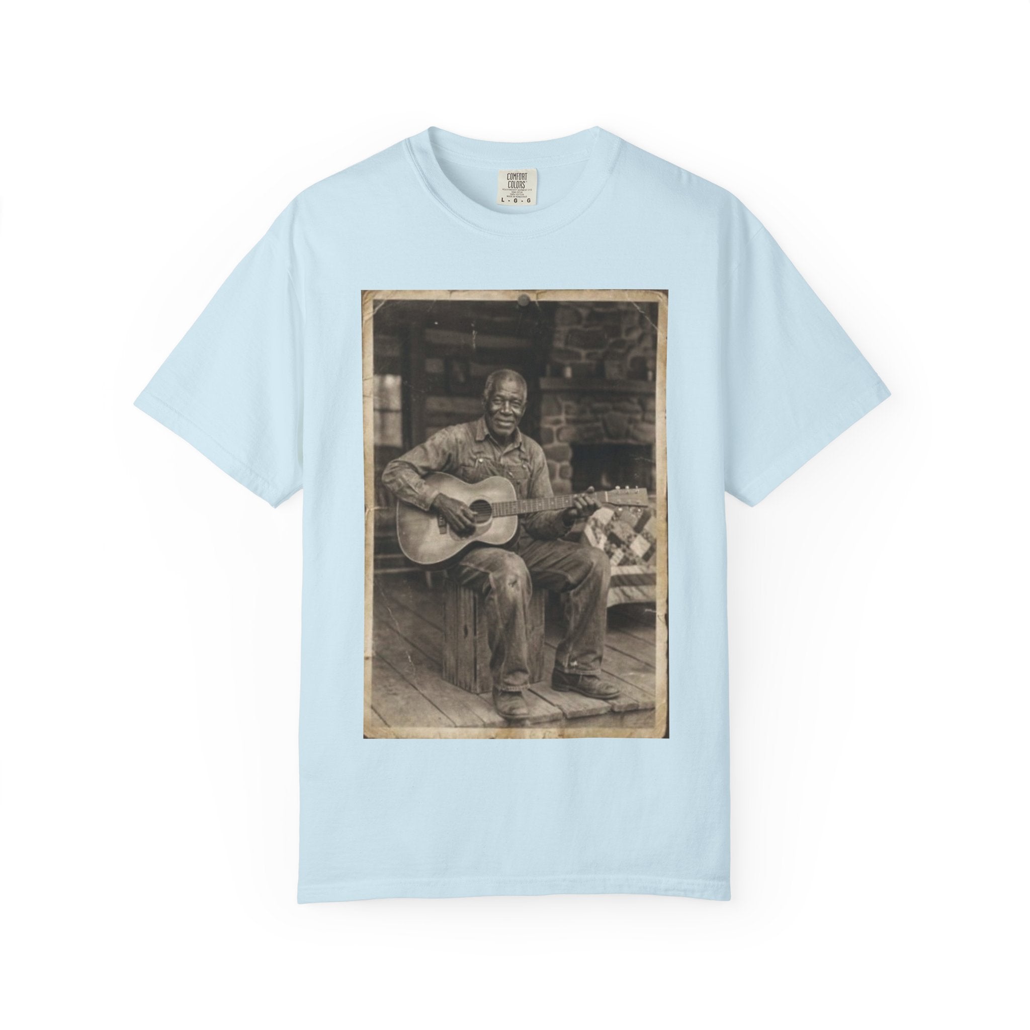 Rustic Guitar Themed T-Shirt