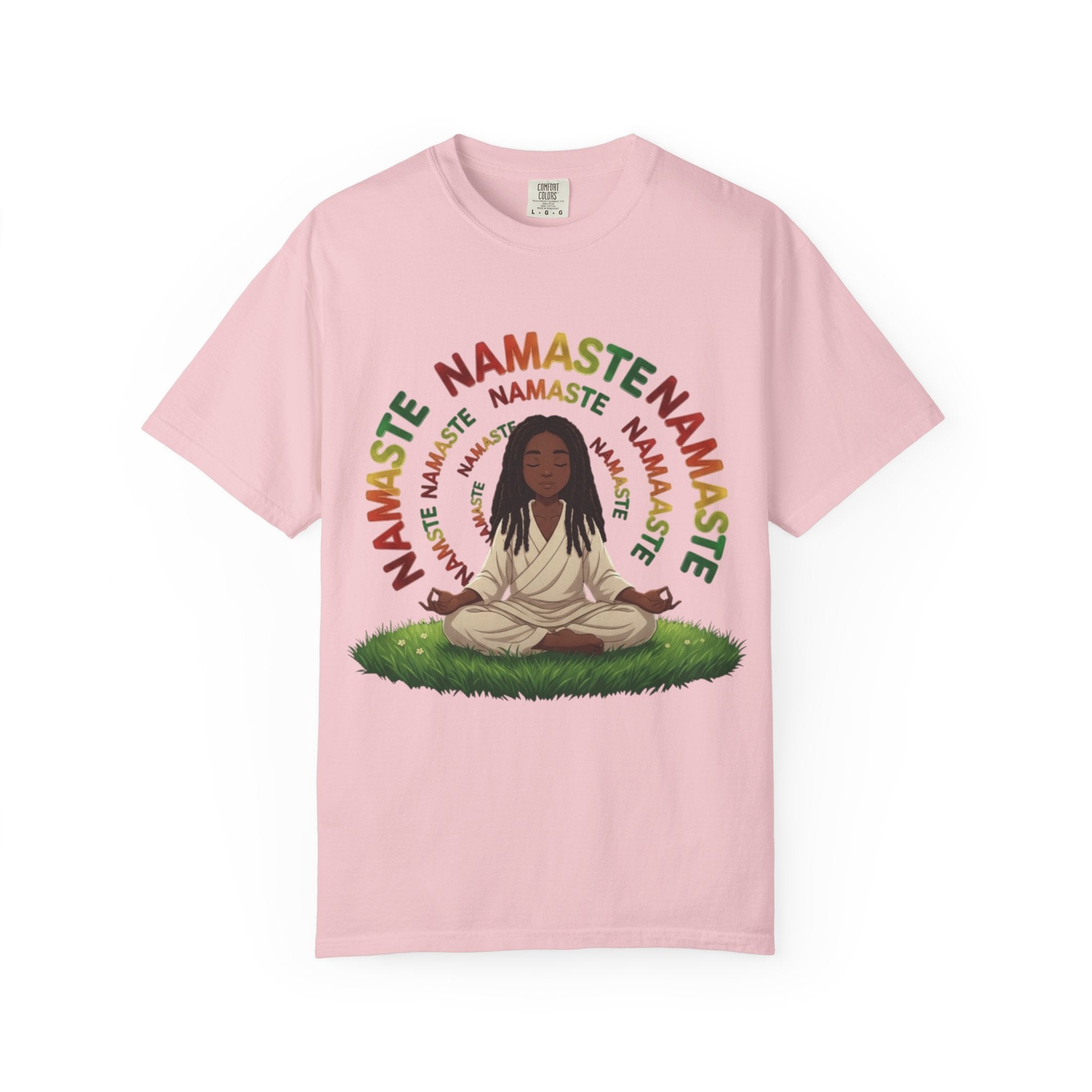 Namaste Meditation T-Shirt — Peaceful Yoga Graphic Tee