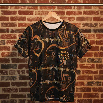 Mystic Ankh Energy All-Over Compression Shirt #10