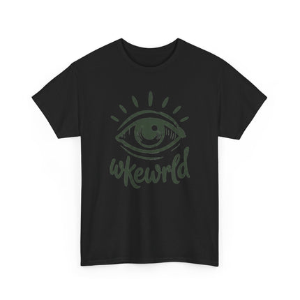Eye Graphic Tee — 'Woke World' Retro Eye Illustration T‑Shirt