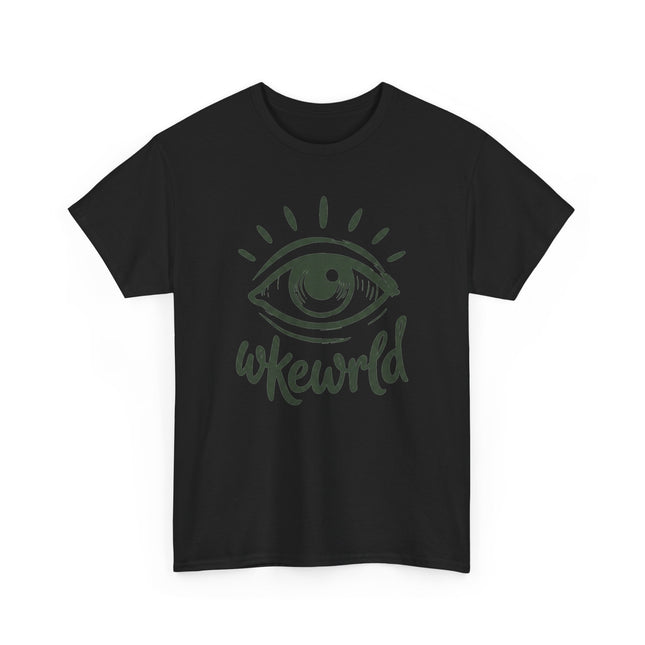 Eye Graphic Tee — 'Woke World' Retro Eye Illustration T‑Shirt
