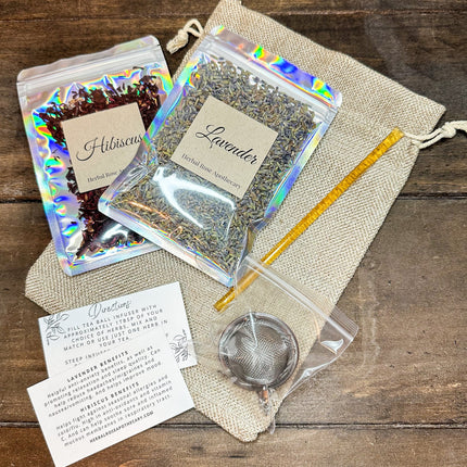 Herbal Tea Gift Bag - 2 herb gift bag