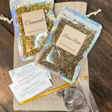 Herbal Tea Gift Bag - 2 herb gift bag