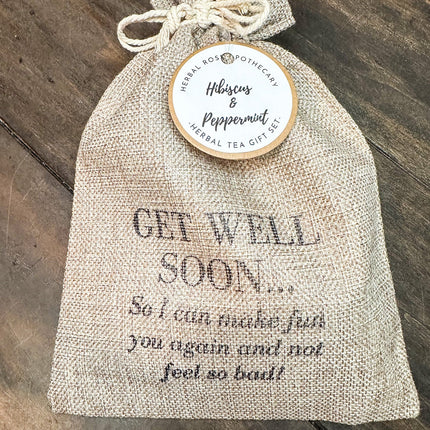 Herbal Tea Gift Bag - 2 herb gift bag