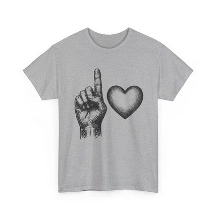 "1 love" Graphic T-Shirt