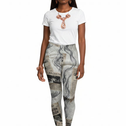 Affirmation article Themed Leggings