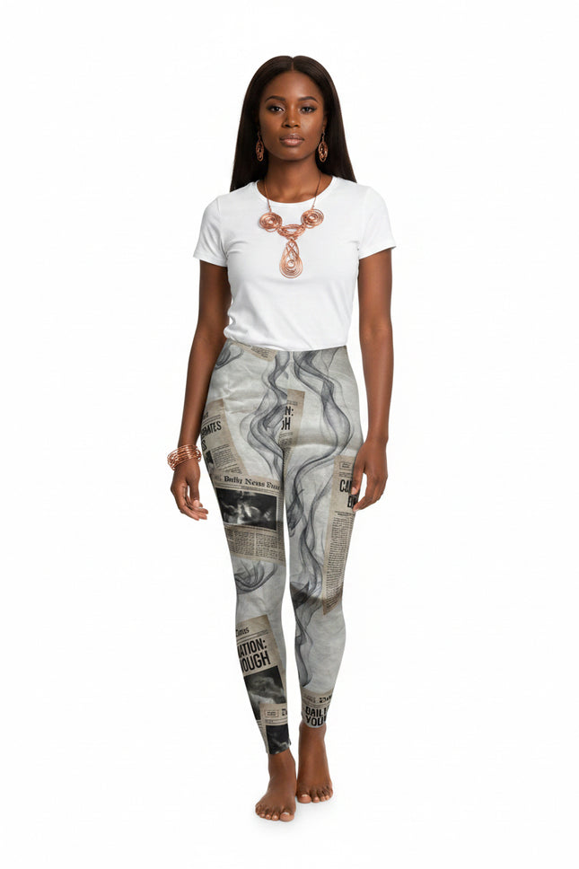 Affirmation article Themed Leggings