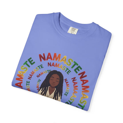 Namaste Meditation T-Shirt — Peaceful Yoga Graphic Tee