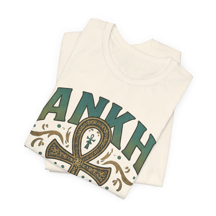 Unisex Ankh Wkewrld Short Sleeve Tee