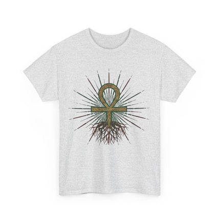 Root Chakra Grounded Ankh T-Shirt (Unisex)