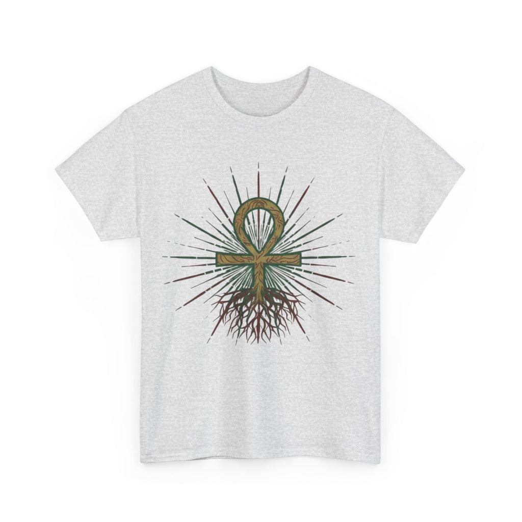 Root Chakra Grounded Ankh T-Shirt (Unisex)
