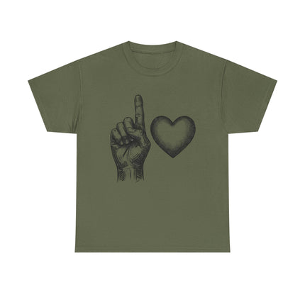 "1 love" Graphic T-Shirt