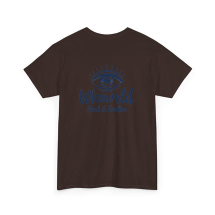 Eye Logo T‑Shirt — Wkewrld "Heal & Evolve" Graphic Tee
