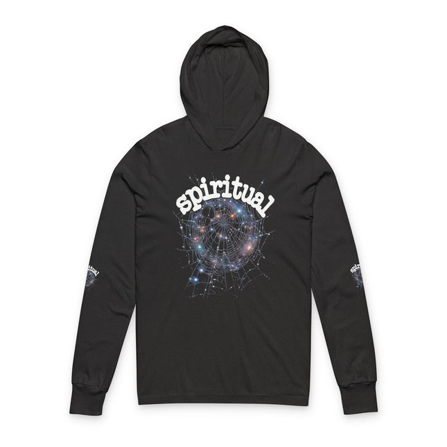 Celestial spiritual Hooded Long Sleeve Tee