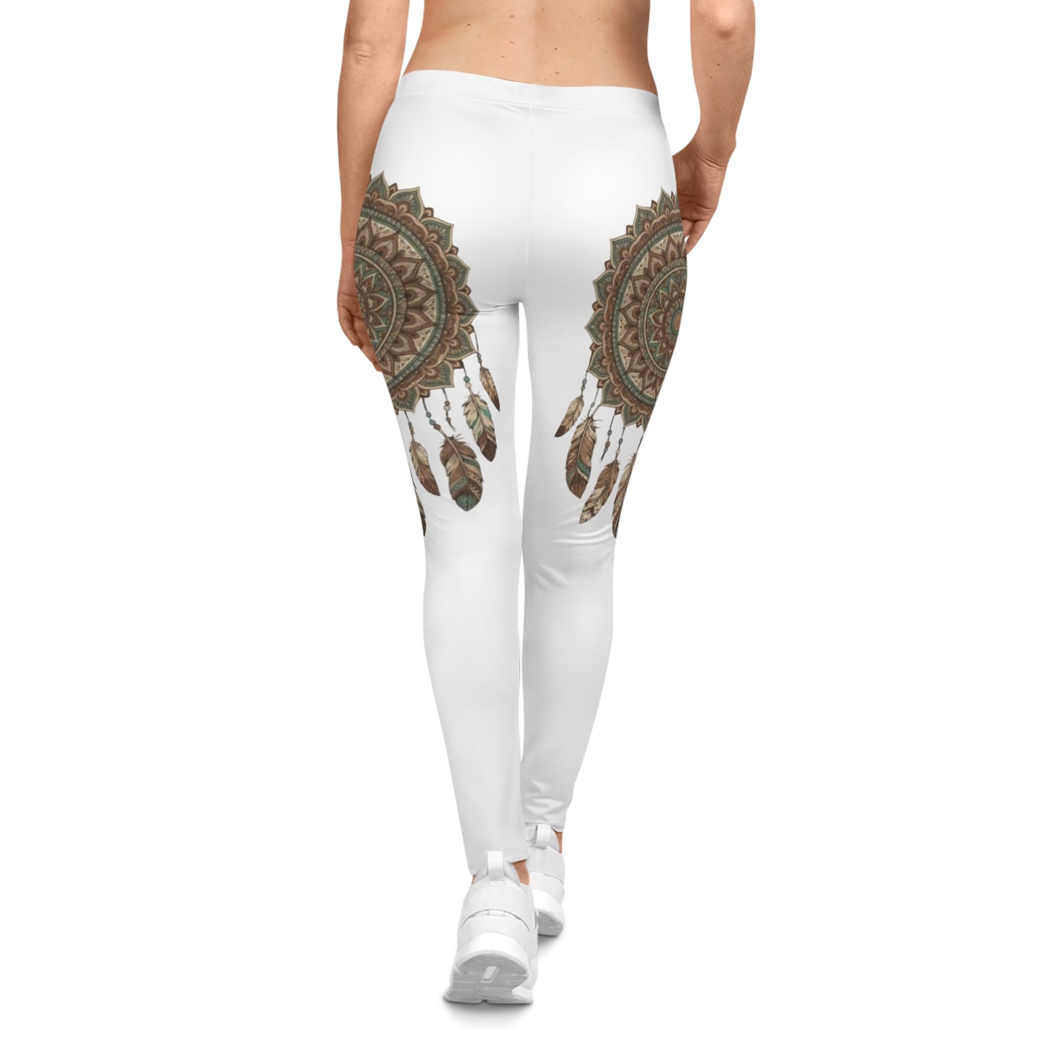Boho Dreamcatcher Leggings — Women's Casual Yoga & Everyday AOP Leggings