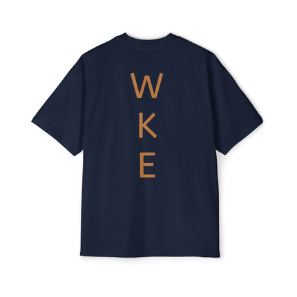 Wkewrld jersey Themed Oversized Tee — Graphic Money Face Men's Shirt