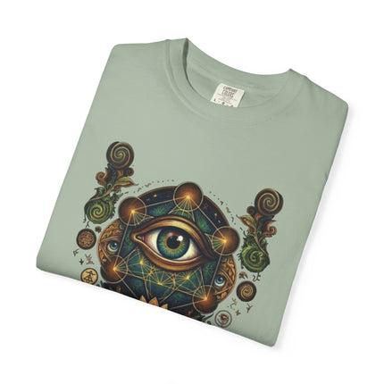 Geometric Eye Themed T-Shirt