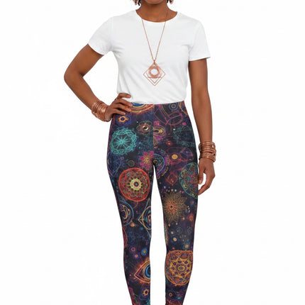 Divine Psychedelic Vision All-Over Leggings #2