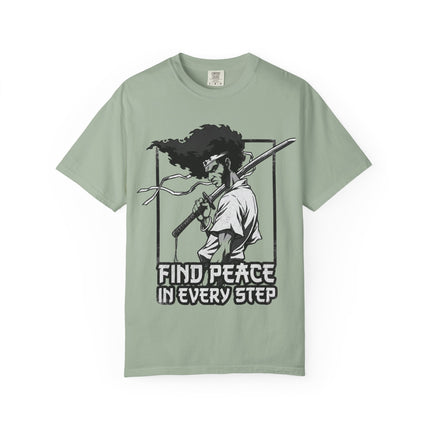 Afro samurai peace T-shirt
